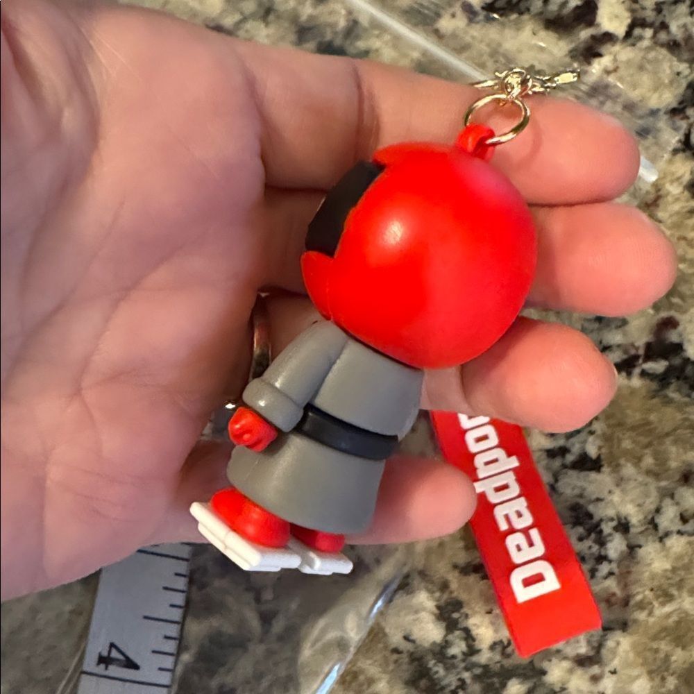 2303 Matthew Fun Items Key Ring & Bag Charm - Picture 3 of 3